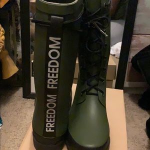 Freedom rain boots